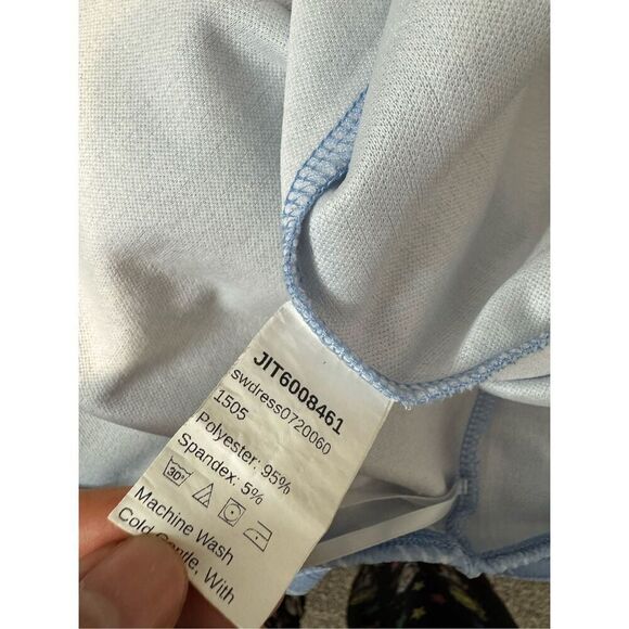 Blue dress mini size medium - Picture 6 of 6